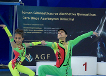 Bakıda idman gimnastikası və akrobatika gimnastikası üzrə Birgə Azərbaycan Birinciliyi start götürüb. Azərbaycan, 3 dekabr 2015